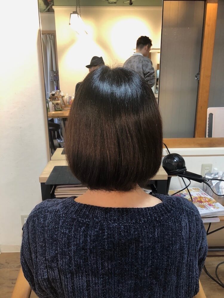 縮毛矯正で丸みをつけた髪をカットしたら丸みが取れてツンツンになる？ Favour hair